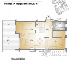 Pārdod Jaunie projekt, Rīga, Bieķēnsala, Vēžu iela 14 (ID:&nbsp;2013)