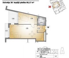 Pārdod Jaunie projekt, Rīga, Bieķēnsala, Vēžu iela 14 (ID:&nbsp;2025)