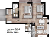 For sale flat Jūrmala, Majori, Tirgoņu iela 9, ID:2544